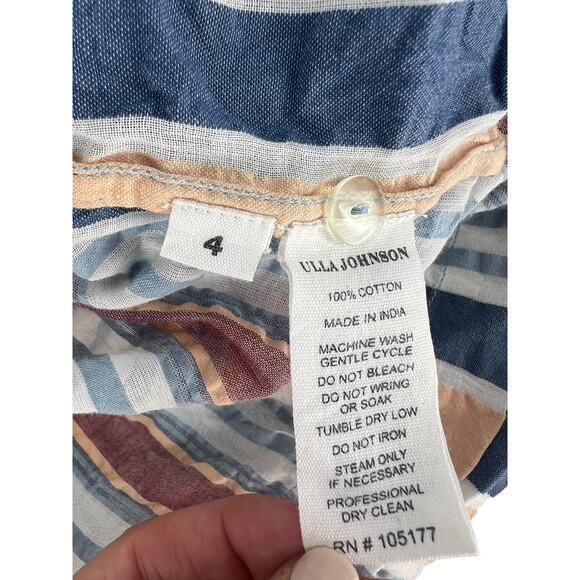 Ulla Johnson Martim Shorts in Sky - Picture 11 of 11